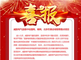 威勝電氣連續(xù)中標國網(wǎng)、南網(wǎng)、北京冬奧會場館等重點項目